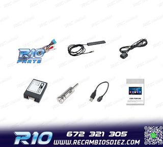 RADIO GPS ANDROID 12 PARA FORD FOCUS C-MAX FIESTA GALAXY KUG
