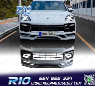 PARAGOLPES DELANTERO PORSCHE CAYENNE 18-23 LOOK TURBO