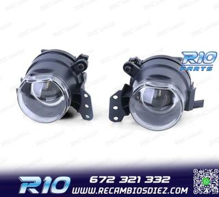 FAROS ANTINIEBLAS CON LUPA PARAGOLPES BMW TIPO M