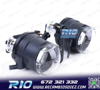 FAROS ANTINIEBLAS CON LUPA PARAGOLPES BMW TIPO M