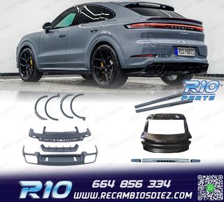 KIT CARROCERIA PORSCHE CAYENNE 18-23 LOOK TURBO S 2024