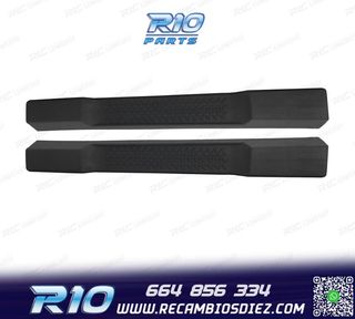 ESTRIBERAS ESTRIBOS JEEP WRANGLER 2P 07-17 NEGRO