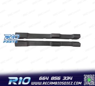 ESTRIBERAS ESTRIBOS JEEP WRANGLER 4P 07-17 NEGRO