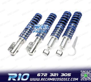 SUSPENSIÓN ROSCADA BLUE LINE PARA VOLKSWAGEN VW POLO 6N CAD