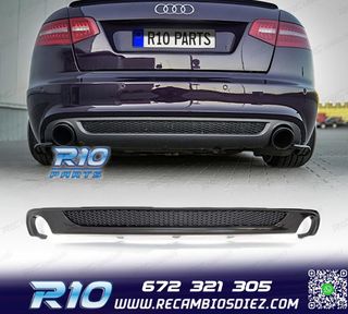 DIFUSOR AUDI A6 4F 04-08 LOOK S LINE