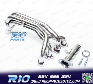 COLECTORES INOX CITROEN SAXO 8V Y PEUGEOT 106 8V FASE 2