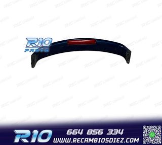 ALERON MITSUBISHI LANCER 03-08 TERCERA LUZ FRENO NEGRO BRILL