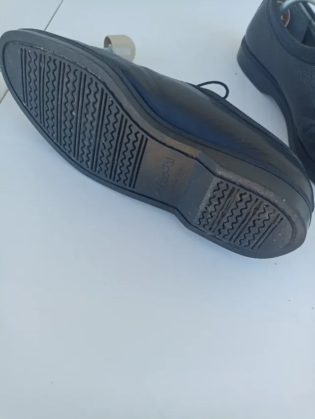 Scarpe uomo francesine nero/marrone