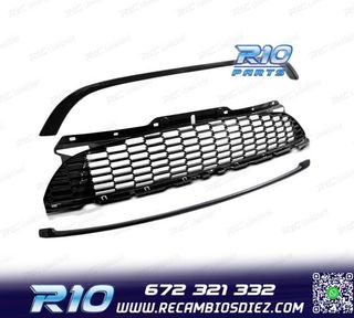 PARRILLA MINI COOPER R56 57 55 S JCW 06-14 NEGRO BRILLO