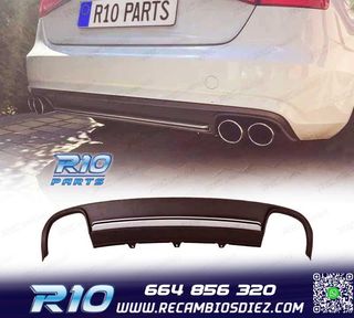 DIFUSOR AUDI A4 B8 12-15 LOOK S4