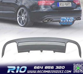 DIFUSOR AUDI A5 09-11 LOOK S5