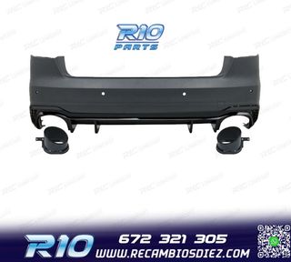 PARAGOLPES TRASERO AUDI A4 17-20 LOOK RS4