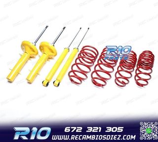 KIT SUSPENSIÓN DEPORTIVA PARA SEAT