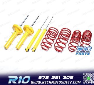 KIT SUSPENSIÓN DEPORTIVA PARA SAAB