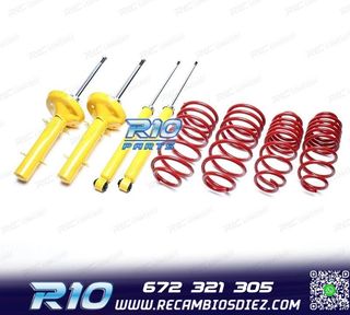 KIT SUSPENSIÓN DEPORTIVA PARA PEUGEOT