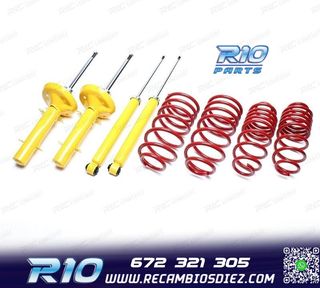 KIT SUSPENSIÓN DEPORTIVA PARA MAZDA