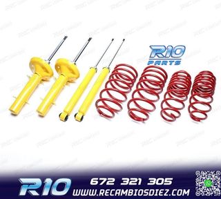 KIT SUSPENSIÓN DEPORTIVA PARA HONDA
