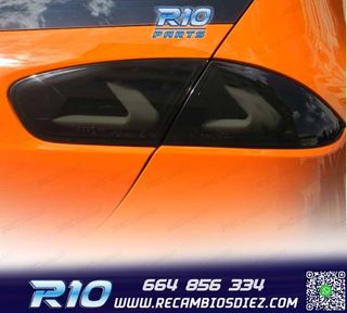 PILOTOS SEAT LEON II 09-13 CARDNA FULL LED NEGRO AHUMADO