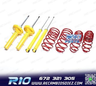 KIT SUSPENSIÓN DEPORTIVA PARA AUDI