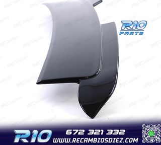 ALERÓN SEAT IBIZA 6J 5P 08- LOOK CUPRA NEGRO BRILLO