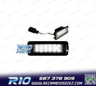 LUCES MATRÍCULA LED PARA SEAT LEON III 13-16