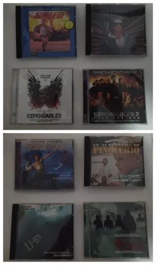 Varios CDs Bandas Sonoras Originales