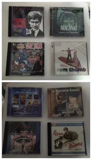 Varios CDs Bandas Sonoras Originales