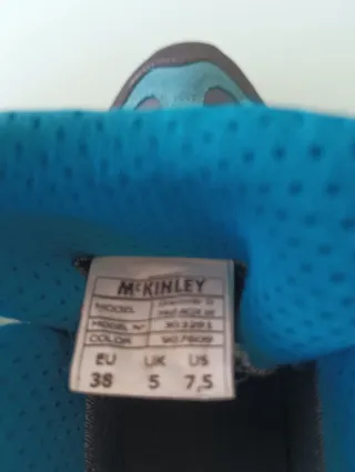 Botas de monte McKinley talla 38
