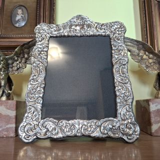 Cornice Portafoto Argento 925 anni 90 x foto 13x18