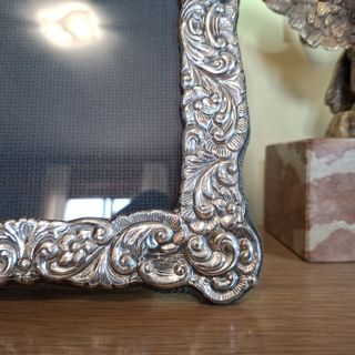 Cornice Portafoto Argento 925 anni 90 x foto 13x18