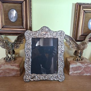 Cornice Portafoto Argento 925 anni 90 x foto 13x18