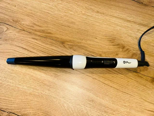 Tenacilla rizadora cónica Albipro