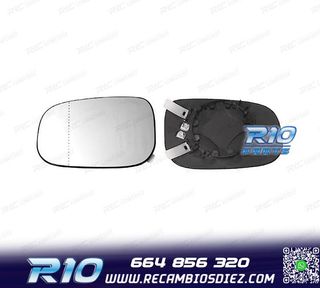 CRISTAL ESPEJO BASE IZQUIERDO VOLVO S40 04-10