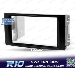 MARCO NEGRO RADIO 2-DIN PARA VOLKSWAGEN VW TOUAREG 02-10 T5
