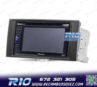 MARCO NEGRO RADIO 2-DIN PARA VOLKSWAGEN VW TOUAREG 02-10 T5