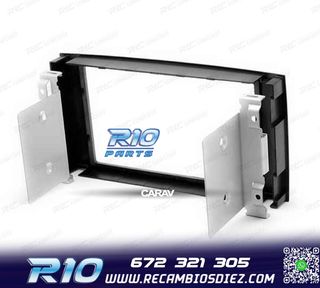 MARCO NEGRO RADIO 2-DIN PARA VOLKSWAGEN VW TOUAREG 02-10 T5