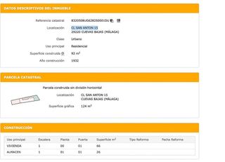 Casa adosada en venta en Cuevas Bajas