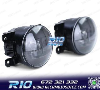 FAROS ANTINIEBLA VARIOS MODELOS LED NEGRO AHUMADO
