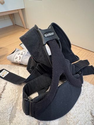 Mochila Portabebés BabyBjörn Negra