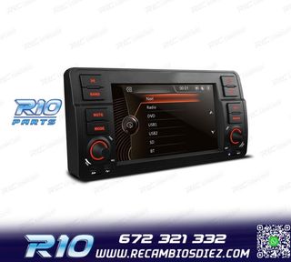 RADIO NAVEGADOR 7" PARA BMW SERIE 3 E46 98-06 USB GPS TACTIL