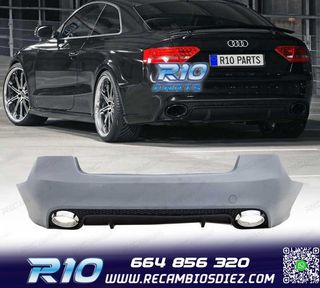PARAGOLPES TRASERO AUDI A5 8T COUPE 07-15 LOOK RS5