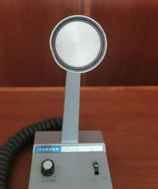 Micrófono Radioafición Turner Plus Three