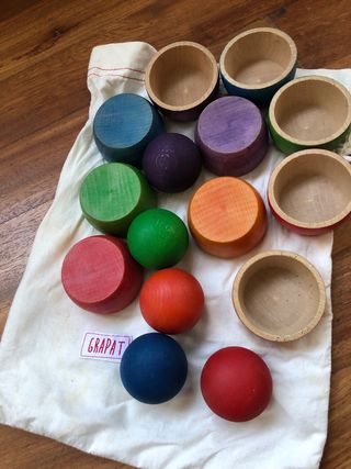 Juego Grapat Bolas y Cuencos