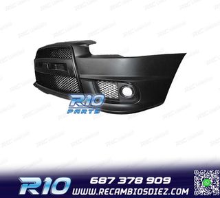PARAGOLPES DELANTERO MITSUBISHI LANCER 09-15 LOOK EVO
