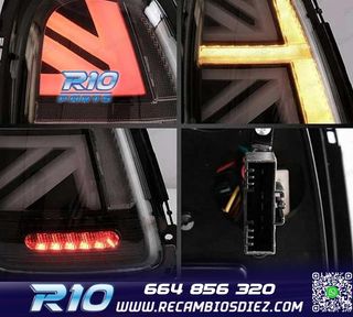 PILOTOS LED MINI COOPER R56 R57 07-14 ROJO
