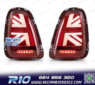 PILOTOS LED MINI COOPER R56 R57 07-14 ROJO