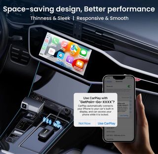 Adaptador CarPlay/Android Auto GetPairr Go 2.0