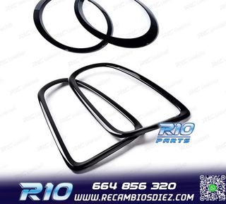 MARCO FAROS PARRILLA MINI R56 R57 R58 07-13 LOOK JCW NEGRO