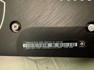 MSI RTX 3060 12GB Tarjeta Gráfica