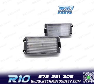 LUCES MATRÍCULA LED SEAT